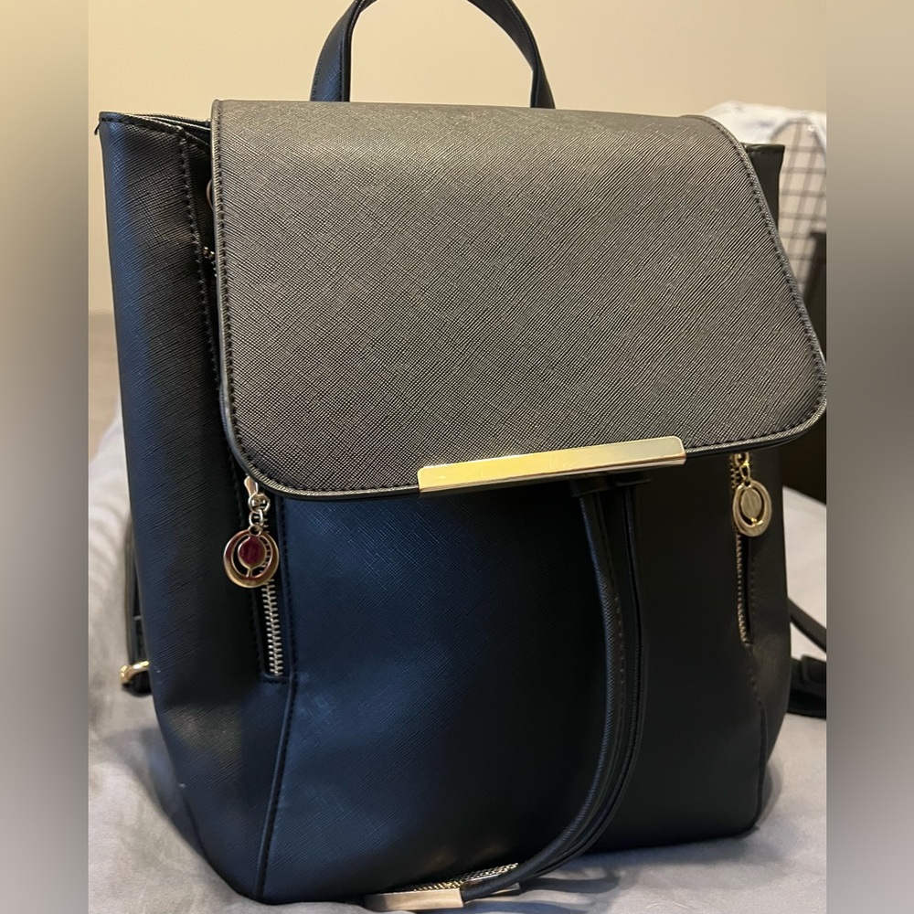 Small Black Backpack Purse